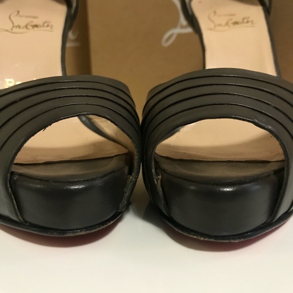 Christian Louboutin Armadillo Peep Toe Pump 36.5 6 - Picture 6 of 8